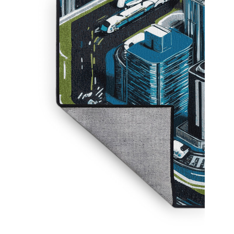 Tapis de transport gris lavable à la machine