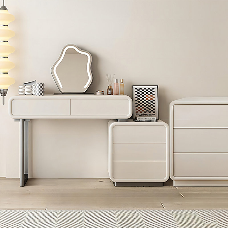 Makeup Vanity with Light mirror,5 drawers