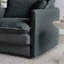 2 pour le salon: chenille grise. Support en bois massif, tissu respirant, éponge. Siège reconfigurable, assemblage facile