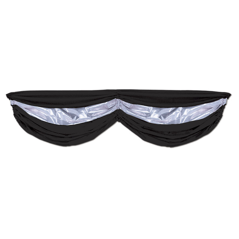 Bruant noir et argent, Multicolore