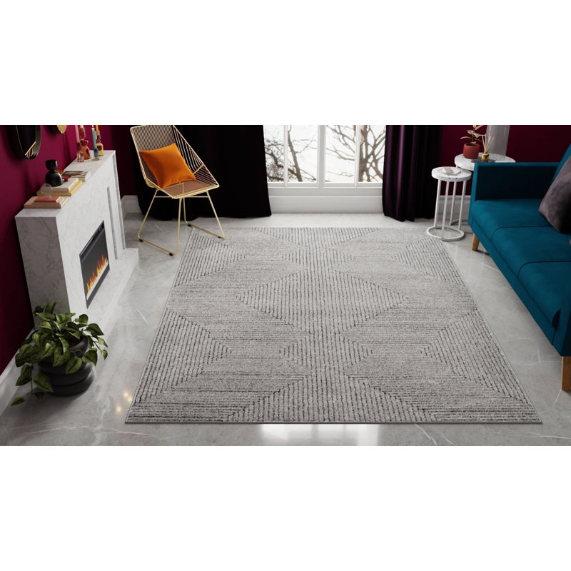 Neace Indoor Rug, Rectangle 6' x 9'