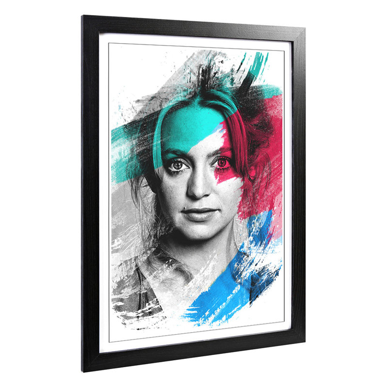 Goldie Hawn Framed Art - Framed Print