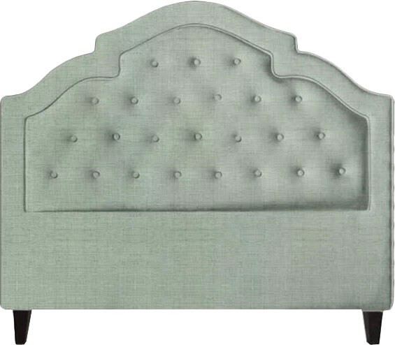 Tête de lit à panneau rembourré Sheila, Très grand, Fuchsia Tess, Brun acajou