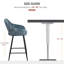 Bigvai Counter Stool with Metal Frame-694383508