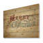 «Merry Christmas Vintage Wish in Western Font», reproduction d'art textuel-386897711-386897706