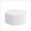 Dessus cylindrique en cuir clair ardoise-1004689728