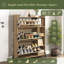 Armoire à chaussures moderne en MDF peu encombrante, style rustique pour vestibules
