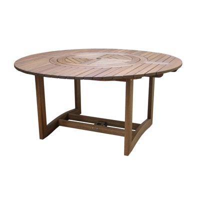 Fleur 63" Wooden Dining Table
