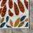Weyland Floral Power Loom Blue/Orange Indoor/Outdoor Patio Rug-1438011370