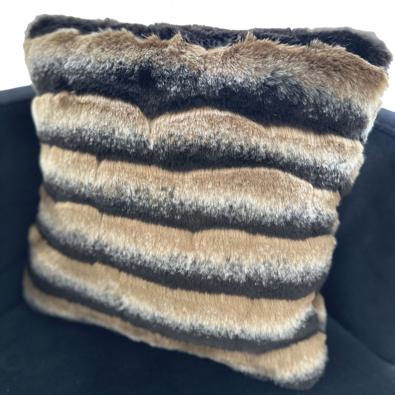 Coussin Wild Wolf, 20 po x 20 po