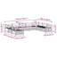 404cm Wide Patio Sectional Set
