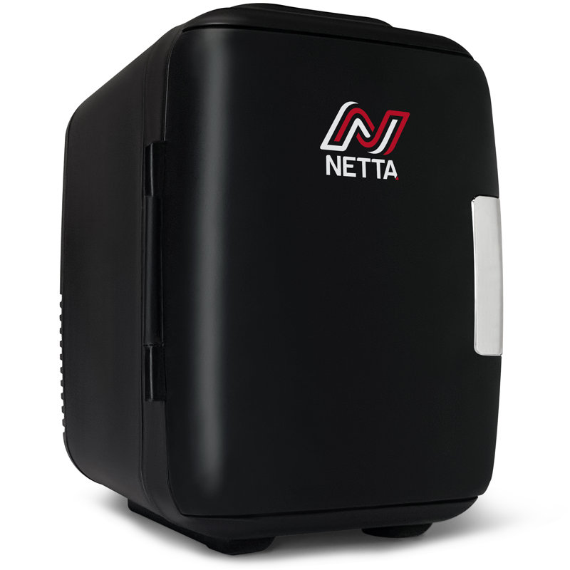 NETTA 5L Mini Fridge - For Bedroom, Skincare, Office with Cooling And Warming Function, Black