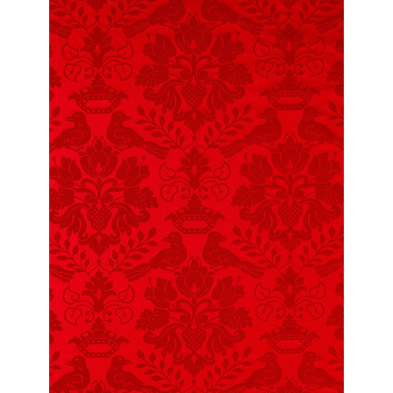 Silk Square Pillow Cover & Insert, Ruby