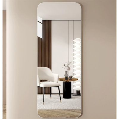 Full Body round corner mirror