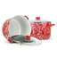 Red Swirl 18qt Stock Pot