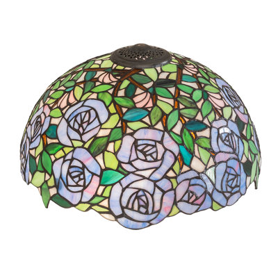 Meyda Tiffany & Stained Glass 9 in. H x 16 in. W Glass Bowl Lamp Shade