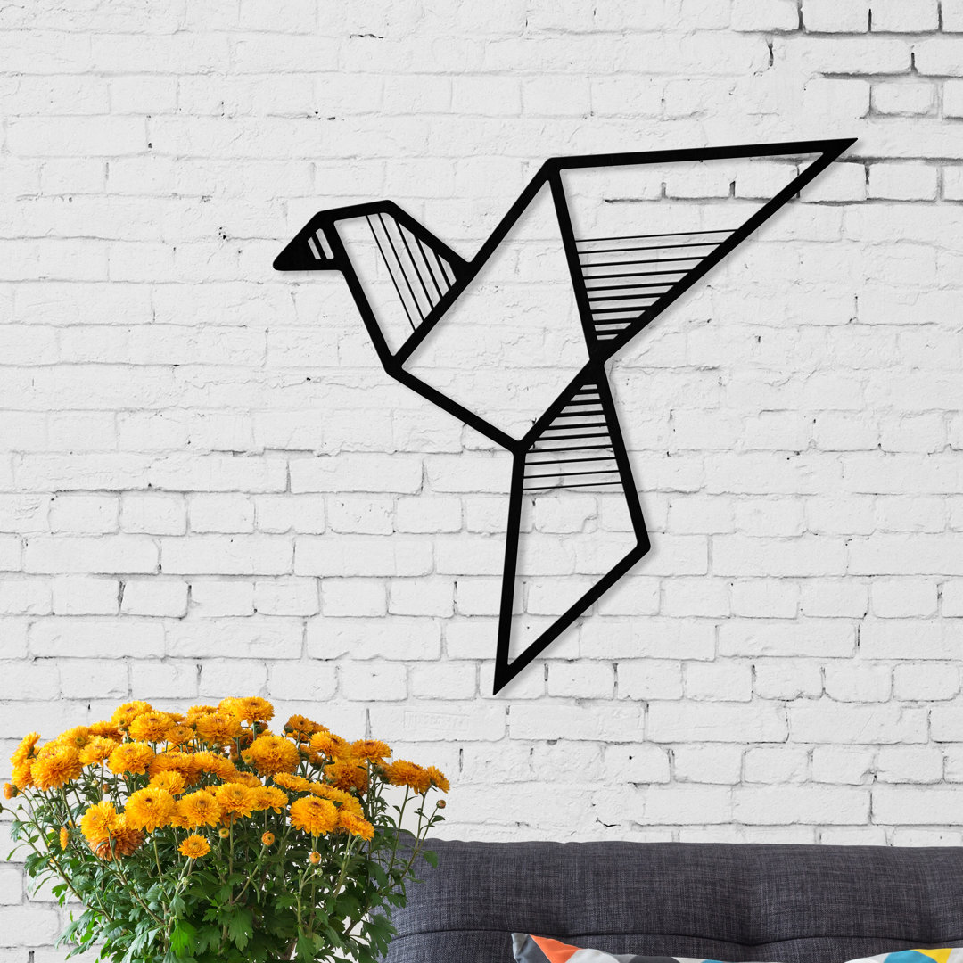 Abstract Wall Decor on Metal