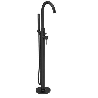 Tec 1 Handle Floor Bath Shower Mixer Bath Filler with Diverter