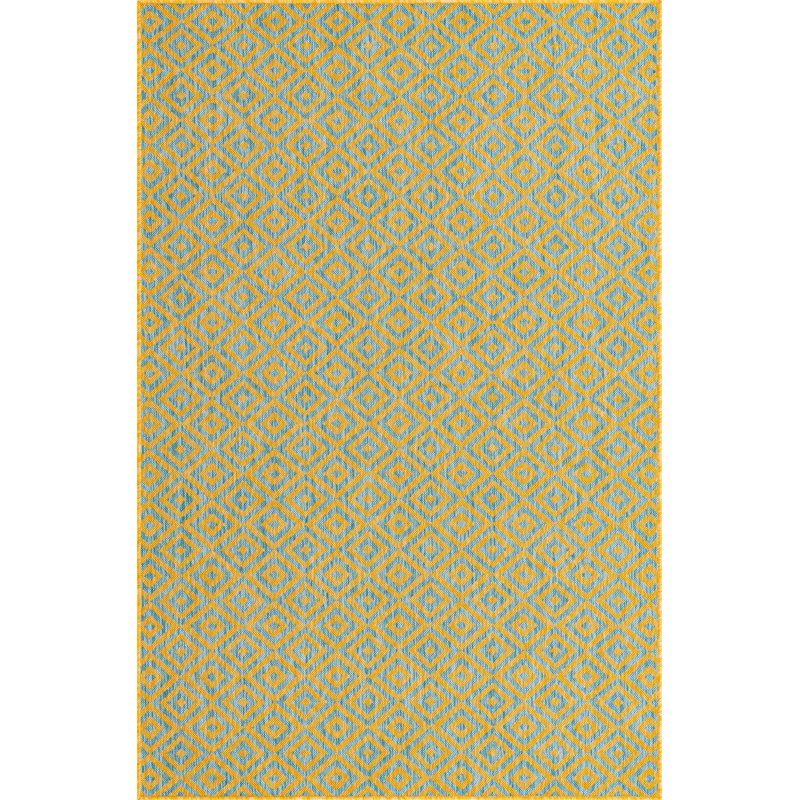 Tapis d'extérieur Jill Zarin Costa Rica, Rectangle 6 pi 1 po x 9 pi