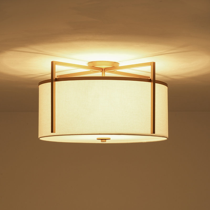 Plafonnier semi-encastré 3 lumières