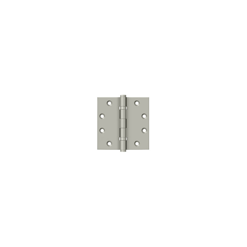 102'' x 102'' Butt Bearing Hinge, Brushed Nickel