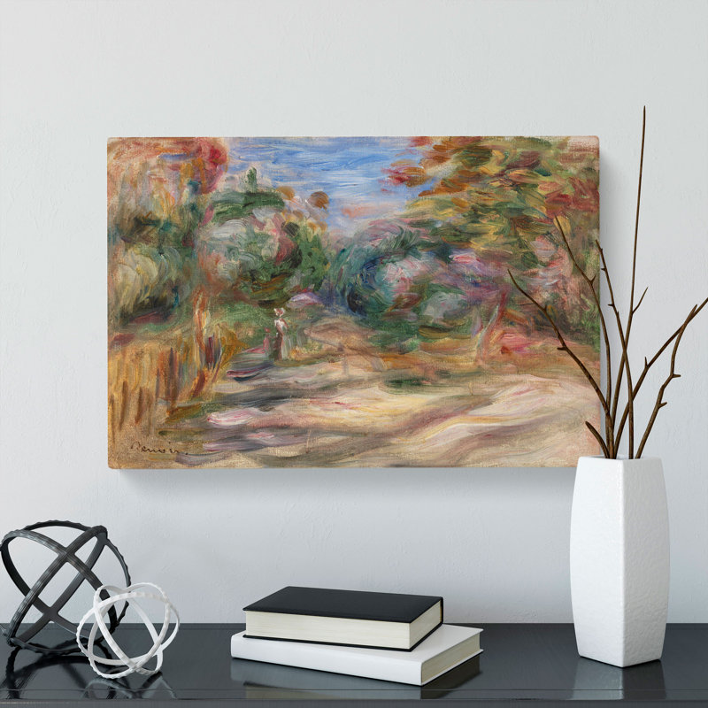 Landscape Vol.5 by Pierre-Auguste Renoir - Wrapped Canvas, 35cm H x 50cm W x 3cm D