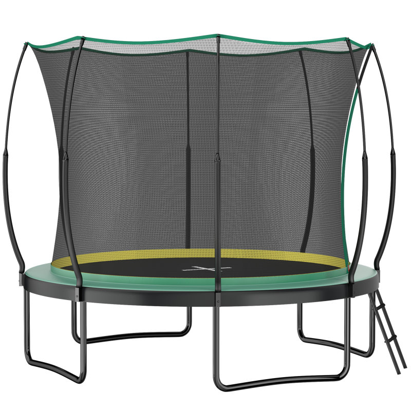 YC 10FT Springfree no Gap Trampoline- Green