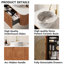 Ensemble de meuble-lavabo mural 24 po Echoe-750012924