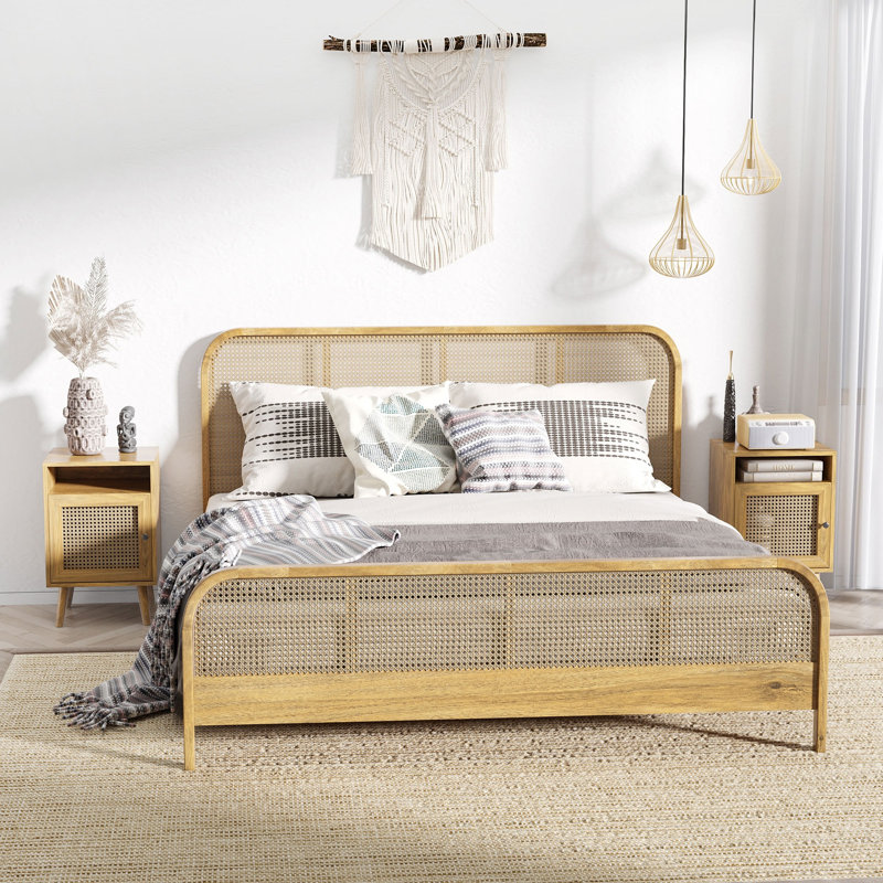 39cm W Manufactured Wood Bedside Table