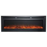 Sideline Recessed or Wall Mounted Electric Fireplace