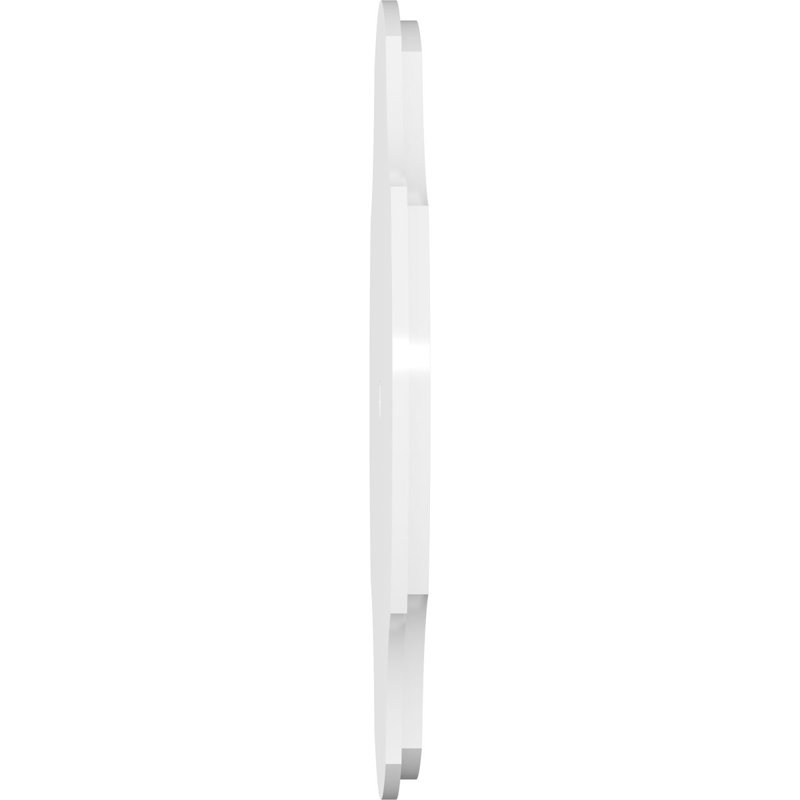 Médaillon de plafond contemporain en PVC de qualité architecturale Percival 12 po x P 1 po x P 4 po x P 1 po