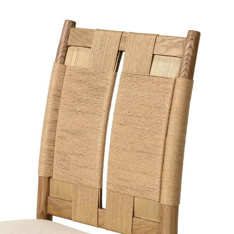 Harlee Upholstered Dining Chair, Amber Ash
