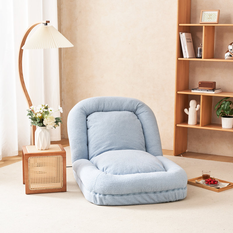 Le salon et la chambre à coucher bleus peuvent être rabattus et réglables pour offrir plus de polyvalence, Blanc