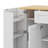 Multifunctional Storage Sideboard With Extendable Dining Table, Adjustable Shelves, 3-Tier Pull-Out Rack-1118192099