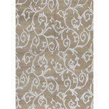 Jute / Sisal Floral Area Rug