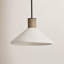 Luminaire suspendu conique à 1 lumière Gwenelle