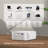 Projecteur de cinéma maison portatif 8500 lumens WiFi Bluetooth avec mini trépied et télécommande-99060251
