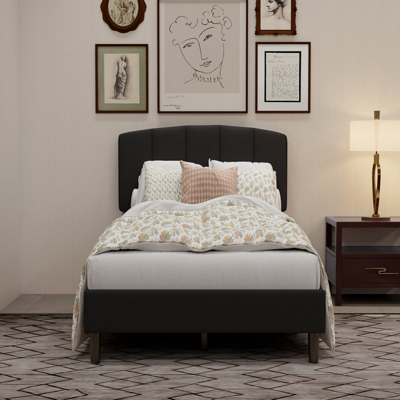Upholstered Platform Bed