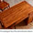 Household solid wood desk-1963124346