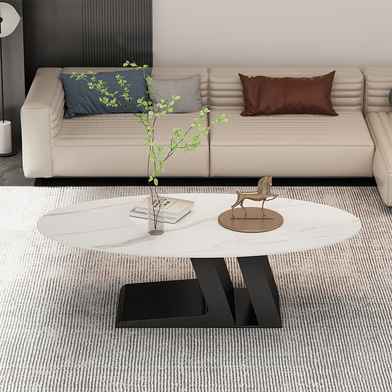 Table basse simple, Blanc