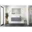 Dark Grey Bath Vanity 48 In. W X 22 In. D