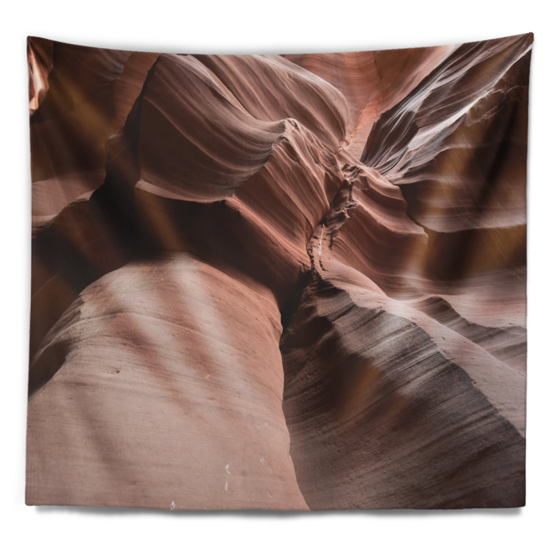 Tapisserie sombre du canyon de l'Antilope supérieure, H 50 po x l 60 po