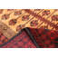 Tapis brun Teimani 3 pi 2 po x 4 pi 11 po