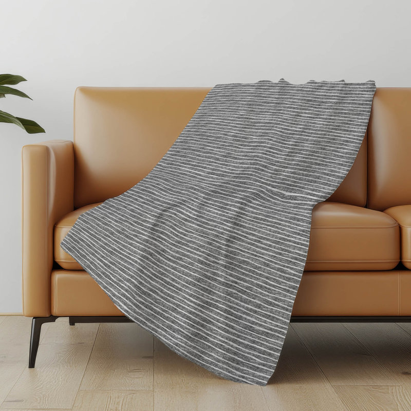 Jeté en sherpa Addison, Gris