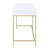 Juvanth Vanity Desk & Mirror, Rustic Oak & Black Finish