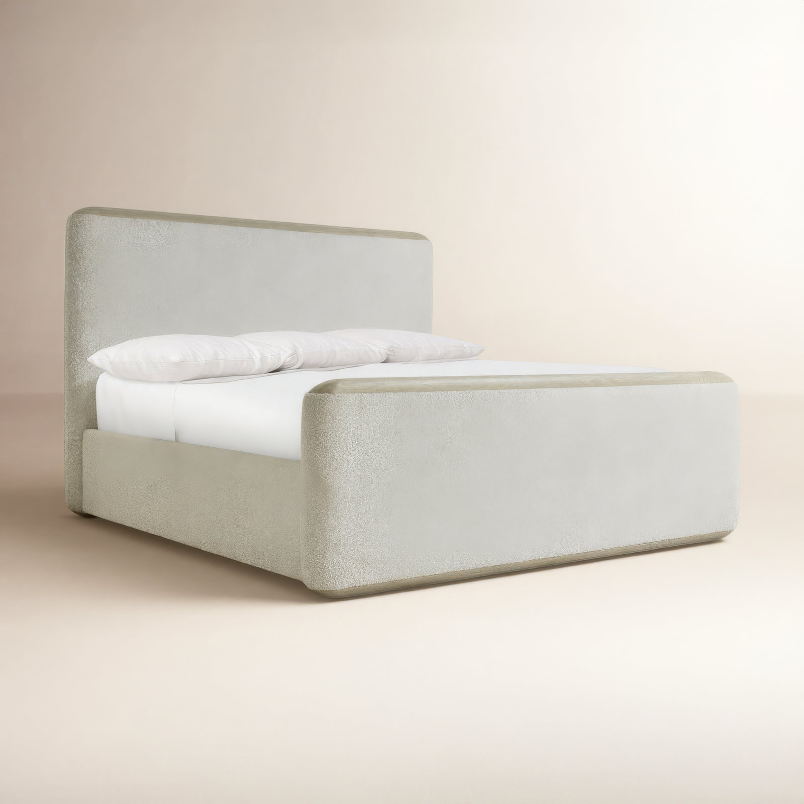 Arcadia Upholstered Panel Bed, California King