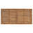 Parker Patio Acacia Wood Coffee Table With Carved Legs