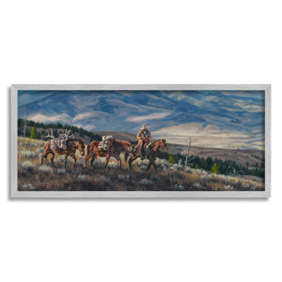 " Bountiful Hunt Mountain Landscape " Acrylic Painting