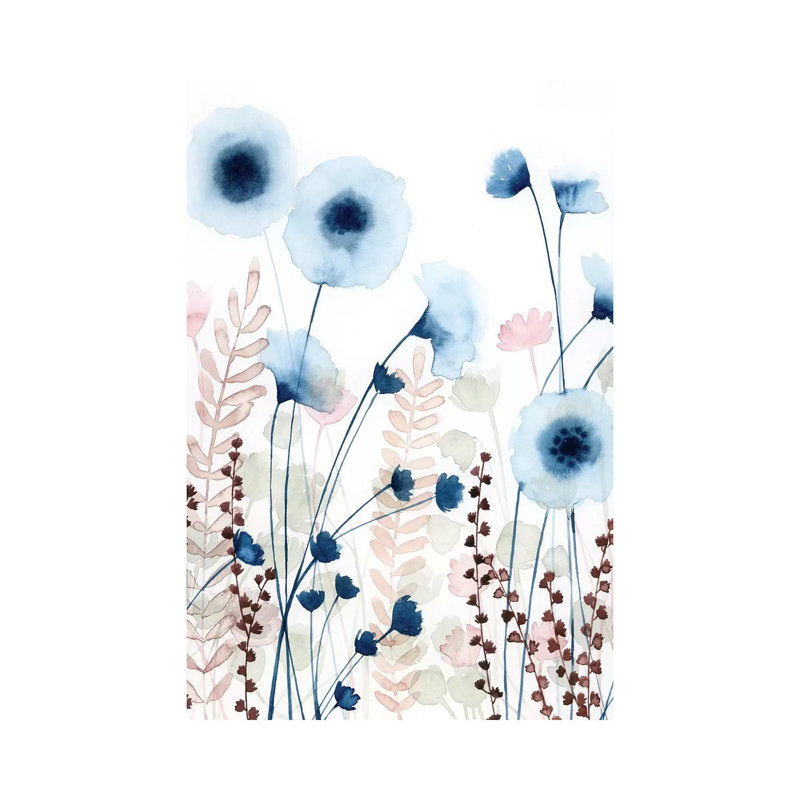 Sweet Flower Field II by Grace Popp - Wrapped Canvas Gallery-Wrapped Canvas Giclée, 101.6 cm H x 66.04 cm W x 1.91 cm D