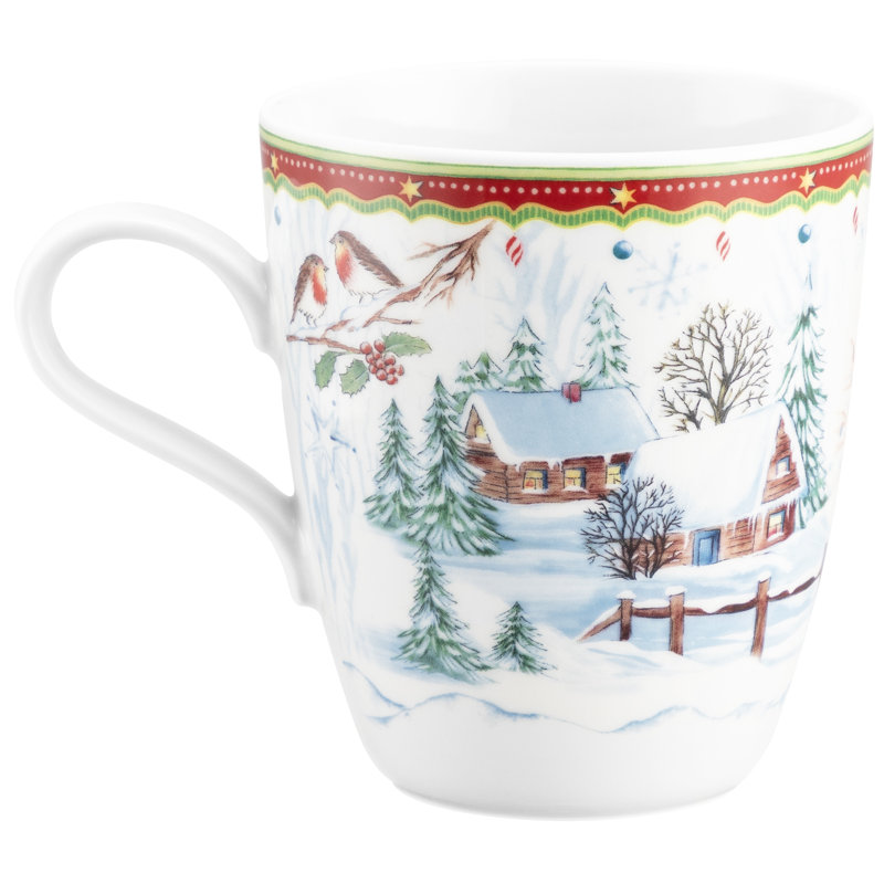 Mug With Handle, Snowman